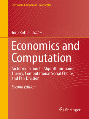 cover image of Economics and Computation
